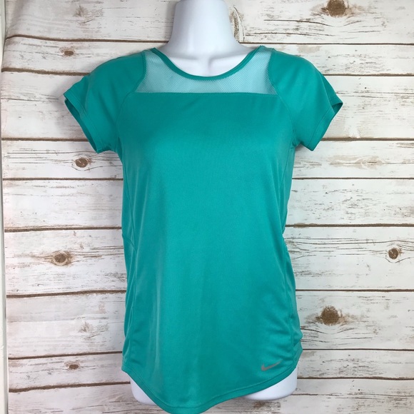 Nike Dry Fit Turquoise Top - Picture 7 of 8
